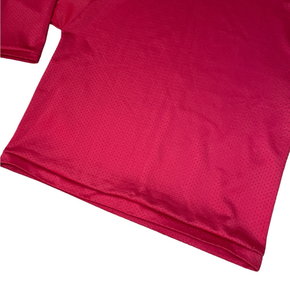 Vintage K1 Sportswear Blank Red V Neck Jersey Made In‎ USA Size L Retro Jersey - Picture 4 of 9